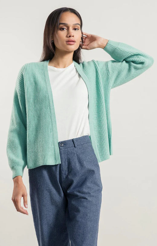 CARDIGAN DONNA CASHMERE RIGENERATO MARGHERITA RIFò