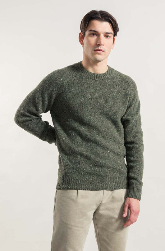 MAGLIA GIROCOLLO UNISEX CASHMERE RIGENERATO ALFREDO RIFò